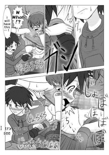 [Naganine] Shuugakuryokou no Bus no Naka de -Suitou to Bansoukou- | In the school trip bus -Water bottle and band-aid- Fhentai.net - Page 44