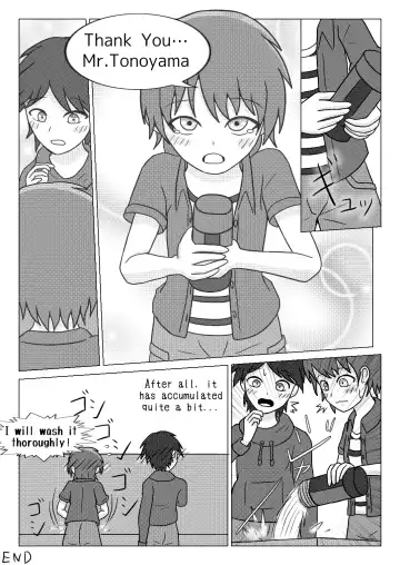 [Naganine] Shuugakuryokou no Bus no Naka de -Suitou to Bansoukou- | In the school trip bus -Water bottle and band-aid- Fhentai.net - Page 49