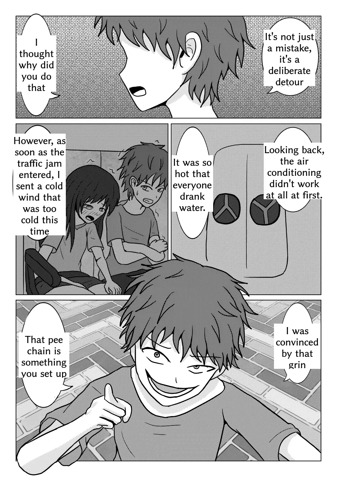 [Naganine] Shuugakuryokou no Bus no Soto de -Suiron to Hankougo- | Out the school trip bus -reasoning and post-crime- Fhentai.net - Page 22