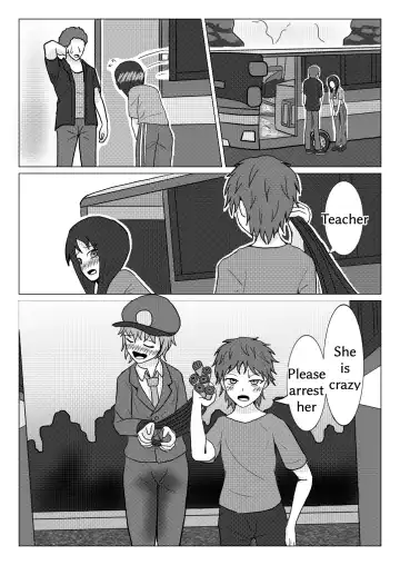 [Naganine] Shuugakuryokou no Bus no Soto de -Suiron to Hankougo- | Out the school trip bus -reasoning and post-crime- Fhentai.net - Page 30