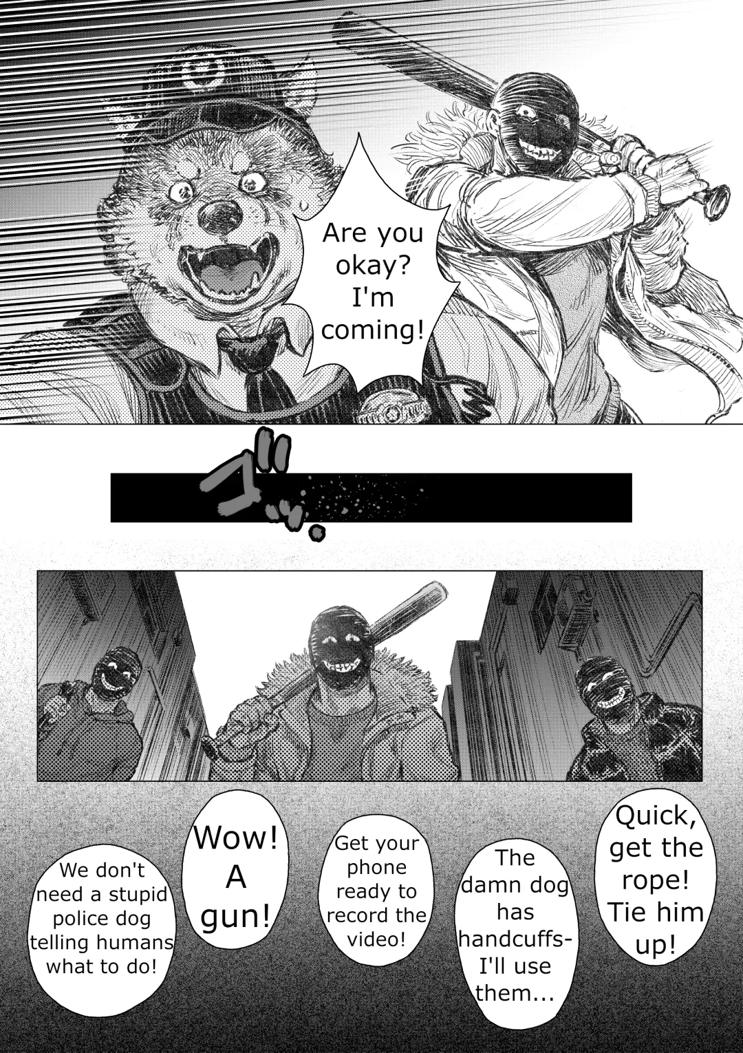 Kenkei Tsun Junsa Buchou (1) | Officer Tsun, Police Dog Fhentai - Page 5