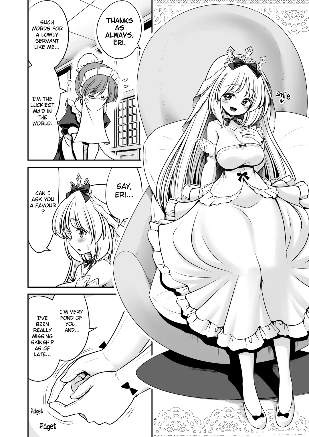 [Tomoki Tomonori] Byoujaku na Junpaku Hime-sama wa Mushikan Love Fhentai - Page 4