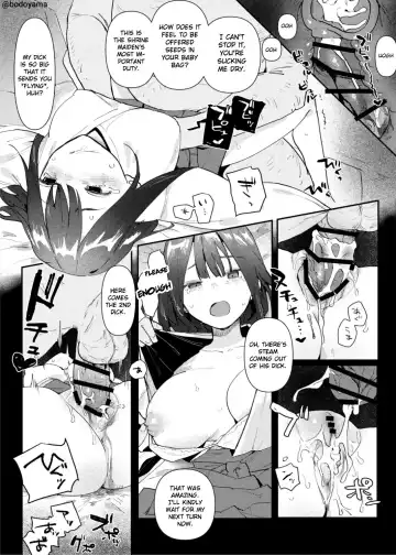 [Bodoyama] Mura no Miko to Shite Shojo o Sasage Saserareru Hanashi | A story about a girl being forced to sacrifice her virginity as a village shrine maiden. Fhentai.net - Page 4