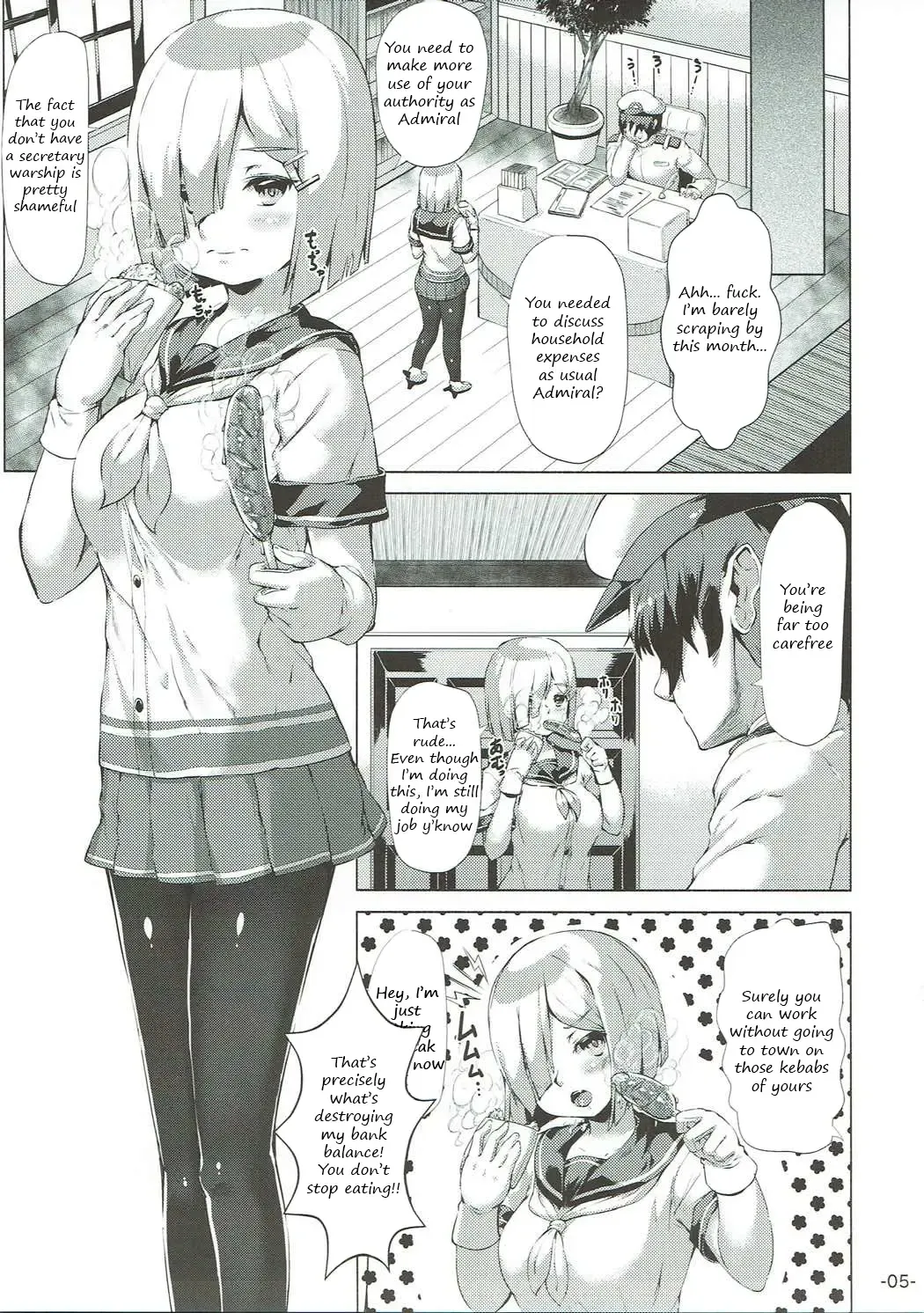 [Danbo] Hamakaze Tabehoudai. | Hamakaze Smorgasboard Fhentai.net - Page 2