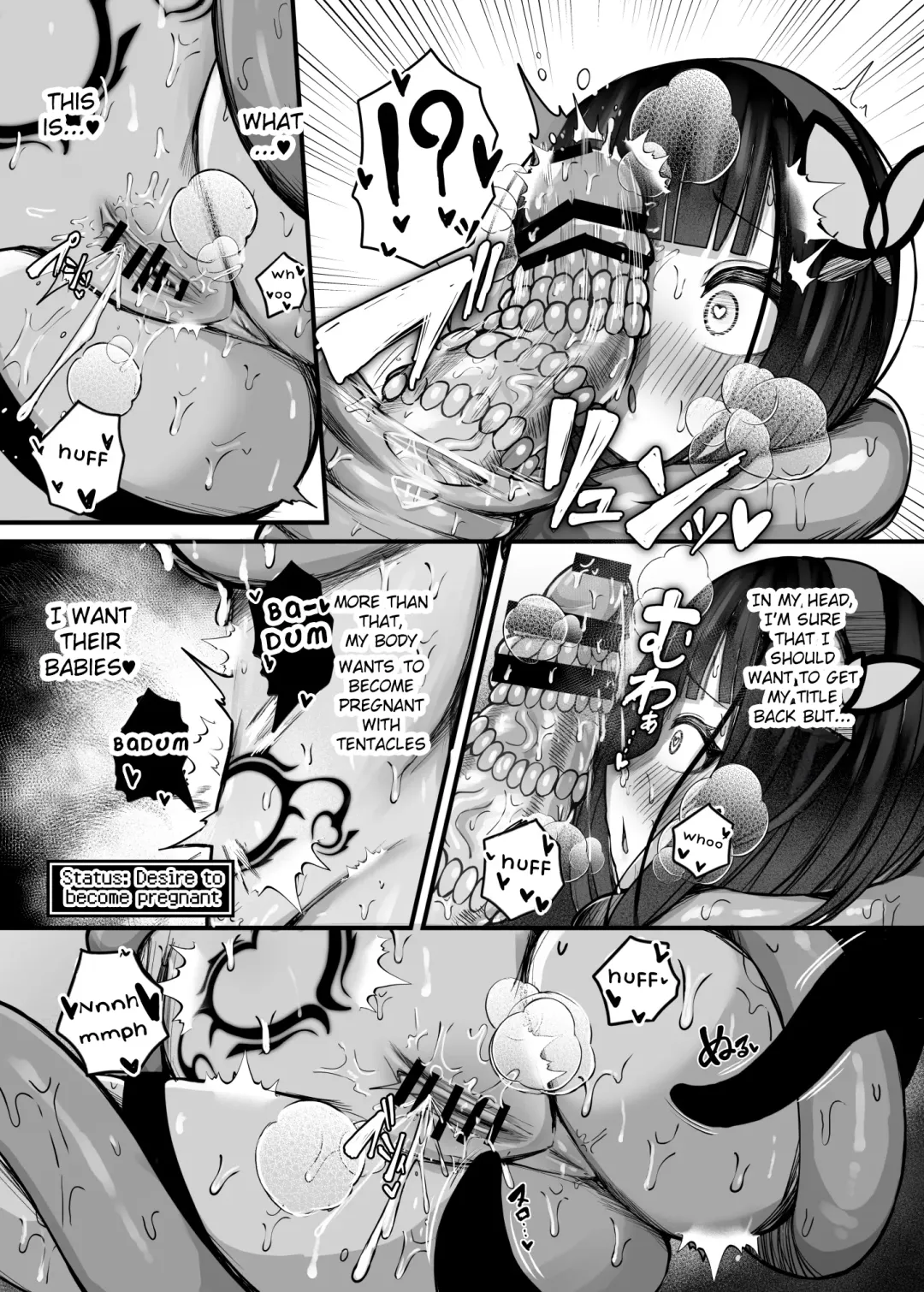 [Bonnouji Yura] Moto Daiken Master no Boukensha-chan ga Shokushu no Hisomu Dungeon ni  Chousen Suru Hanashi + Omake Illust  | A story about a (Ex) Great Sword Master Adventurer who challenges a dungeon where tentacles lurk Fhentai - Page 31