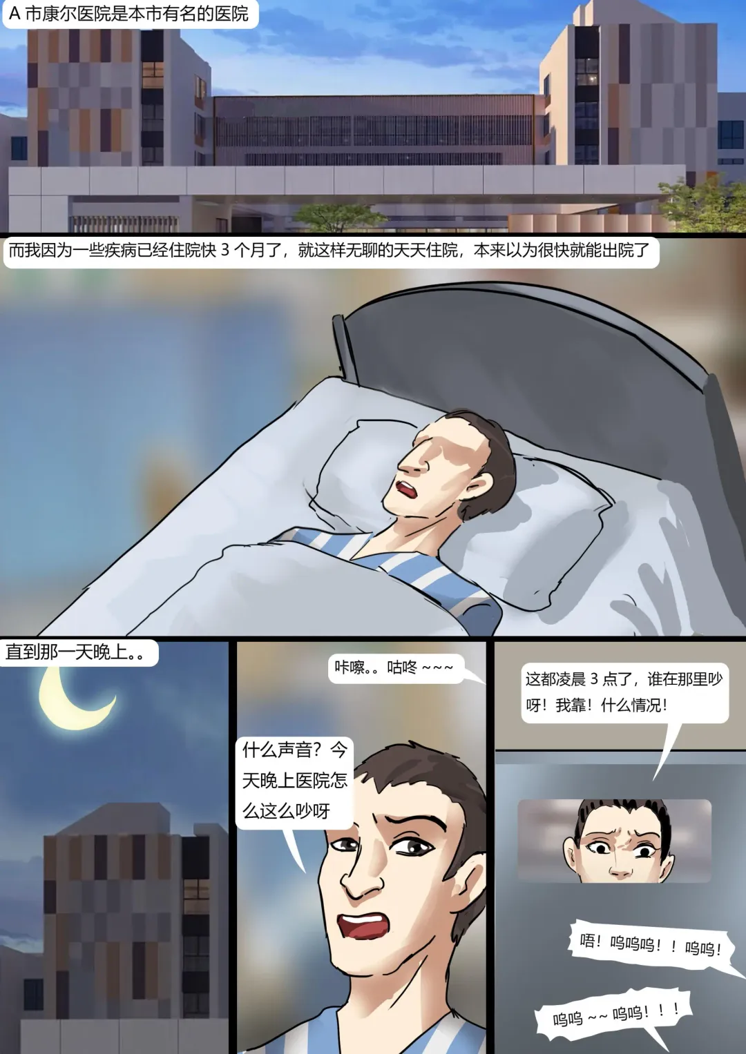 [King] Horrifying Night at the hospital Fhentai - Page 2