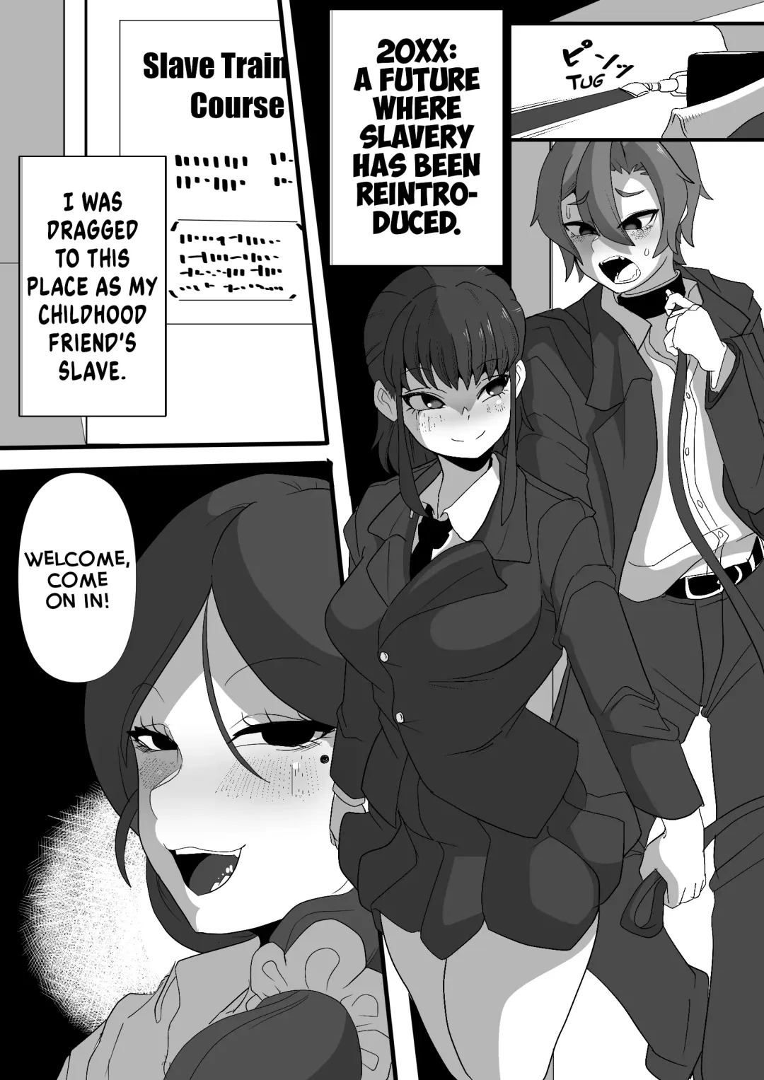 Osananajimi no JK ni Dorei to Shite Choukyou Sareru Hanashi | A Story About Being Trained as a Slave by Your JK Childhood Friend Fhentai.net - Page 1