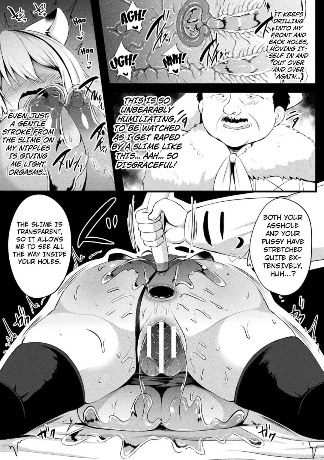 [Kisaragi Yuu] Toraware no Kemono Musume Kyousei Slime Acme | The Captived Beast Girl Forced Climax by a Slime Fhentai.net - Page 15