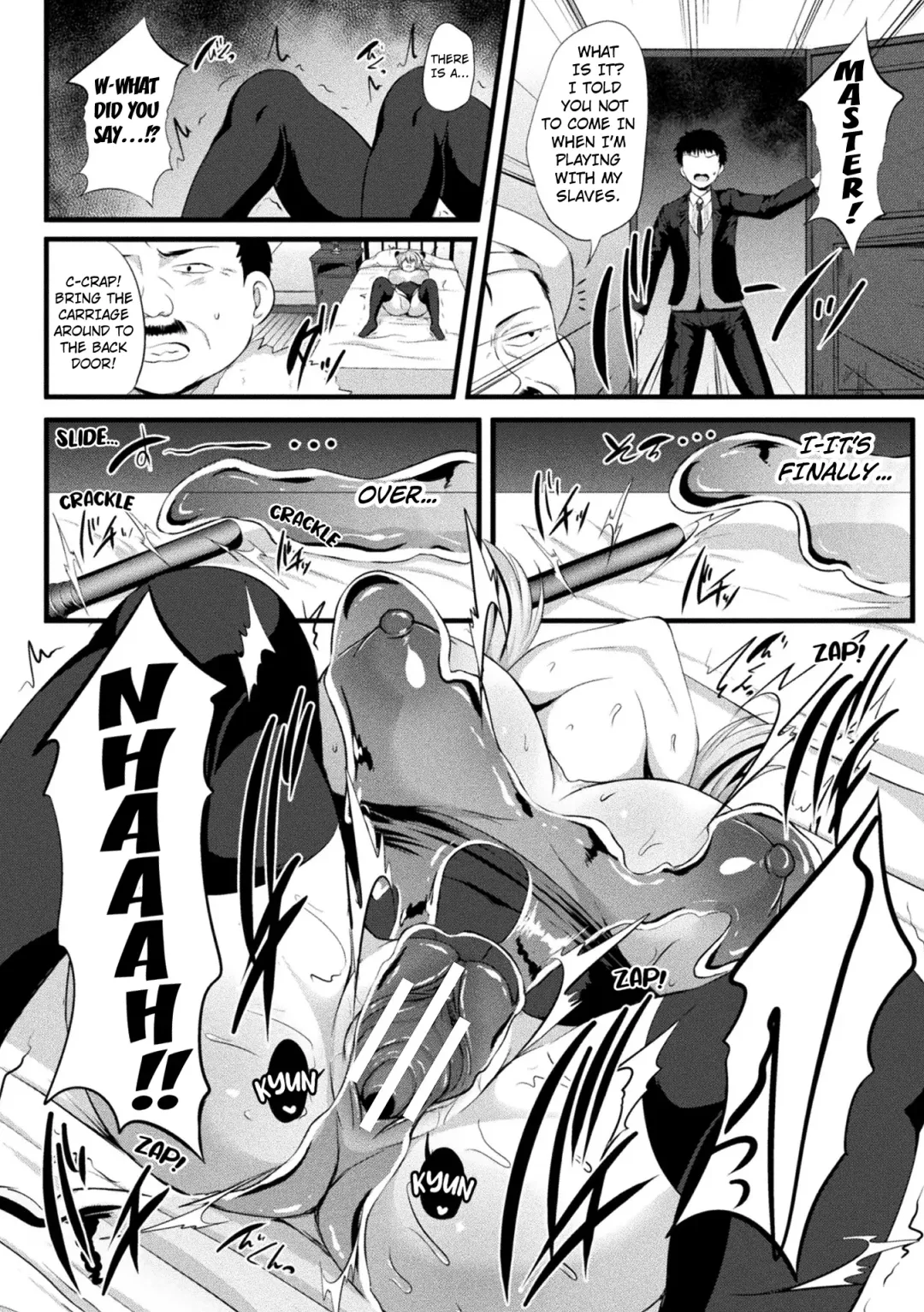 [Kisaragi Yuu] Toraware no Kemono Musume Kyousei Slime Acme | The Captived Beast Girl Forced Climax by a Slime Fhentai.net - Page 22