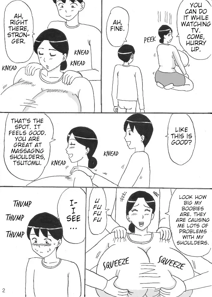 Mama ni Oppai Massage Fhentai.net - Page 2