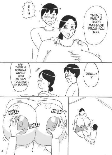 Mama ni Oppai Massage Fhentai - Page 4
