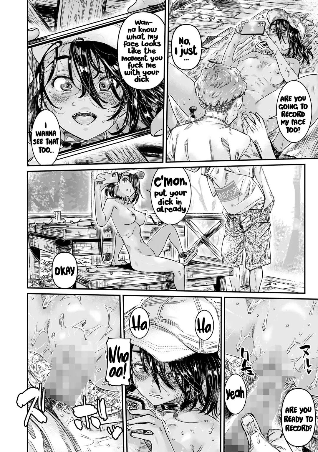 [Maruta] Hiyake no Zenra Girl wa, Doutei o Sotsugyou shita bakari no Senpai ni Hamedori saseru Fhentai - Page 17