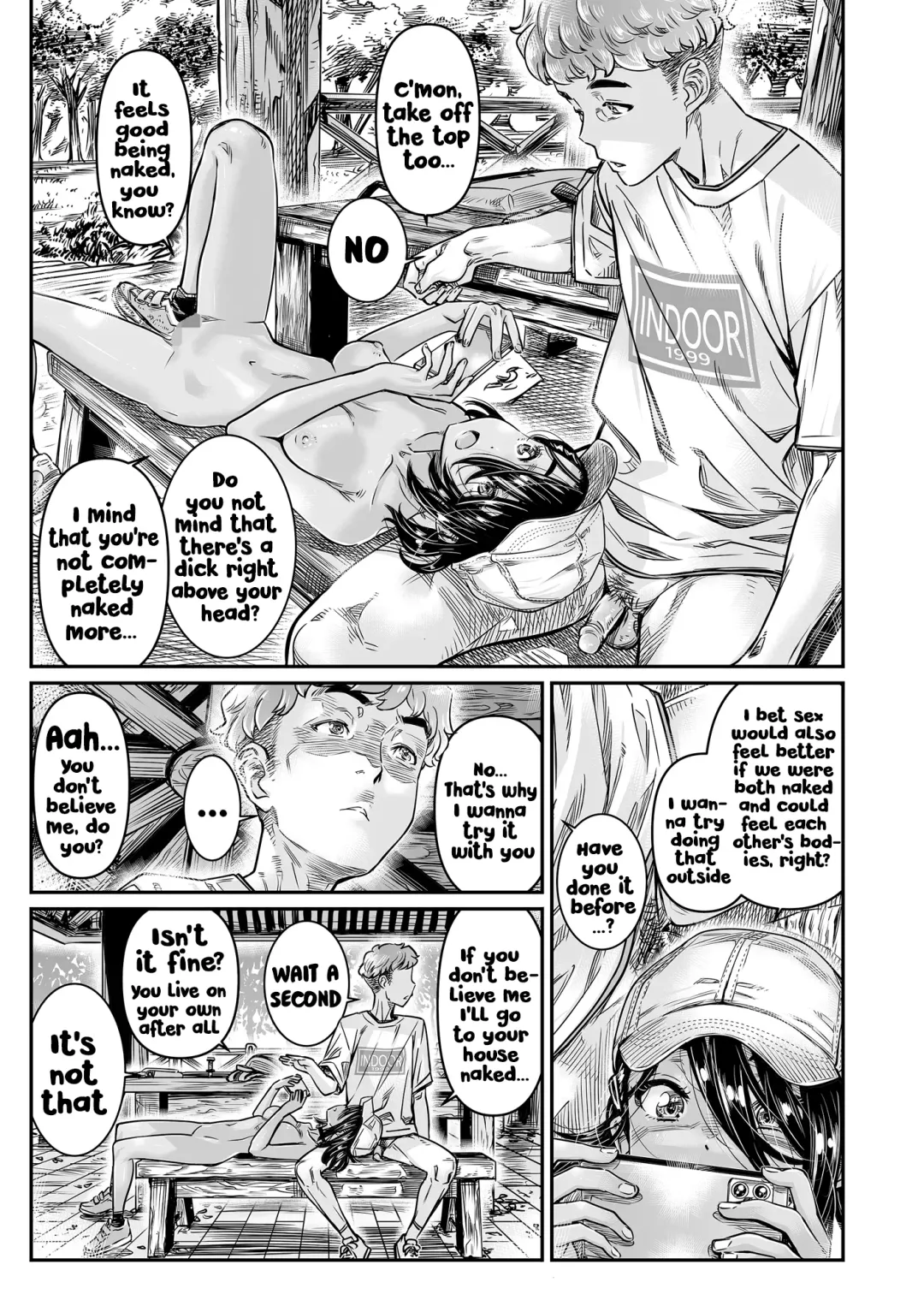 [Maruta] Hiyake no Zenra Girl wa, Doutei o Sotsugyou shita bakari no Senpai ni Hamedori saseru Fhentai - Page 30