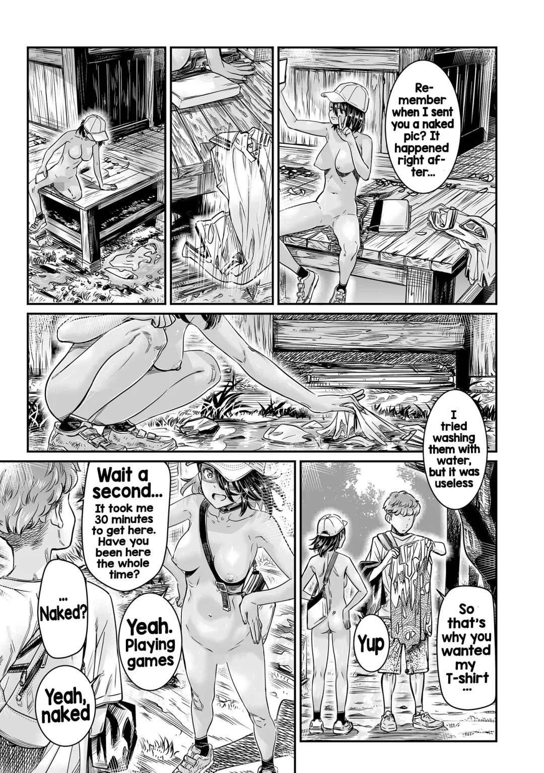 [Maruta] Hiyake no Zenra Girl wa, Doutei o Sotsugyou shita bakari no Senpai ni Hamedori saseru Fhentai - Page 4
