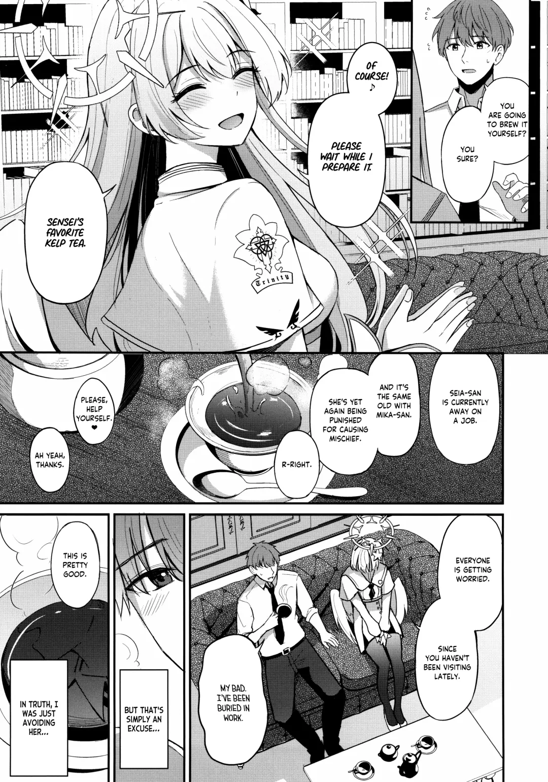 [Konka] Konbucha wa Ikaga desu ka | Would you like some Kelp tea? Fhentai - Page 6