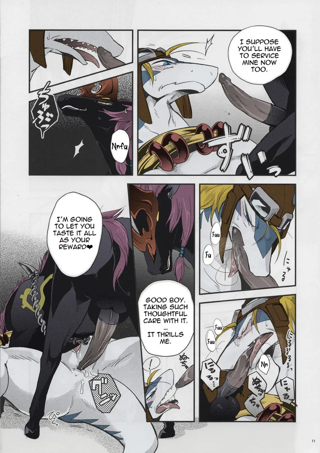 Black Horse Love Hole (decensored) Fhentai - Page 10