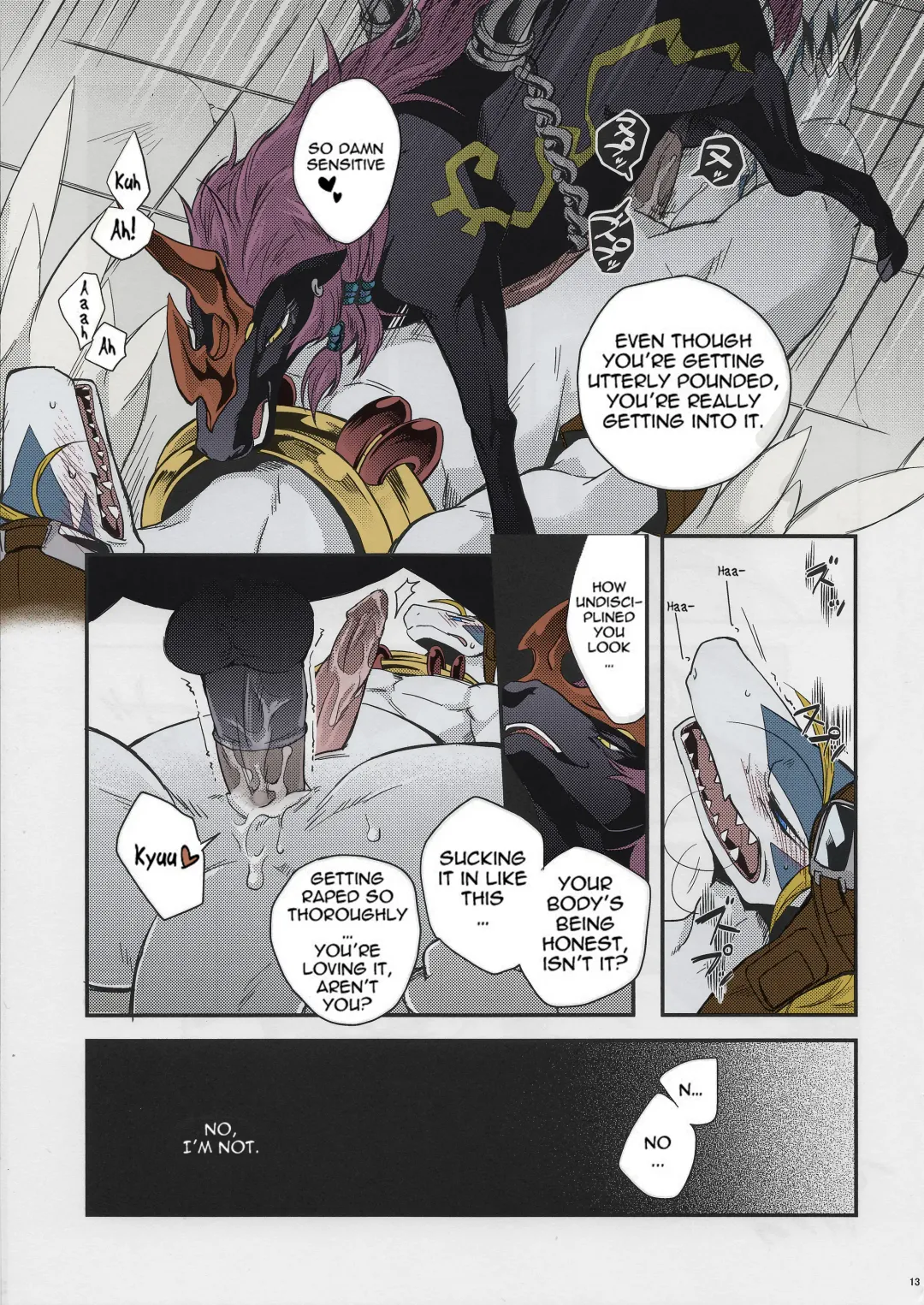 Black Horse Love Hole (decensored) Fhentai - Page 12