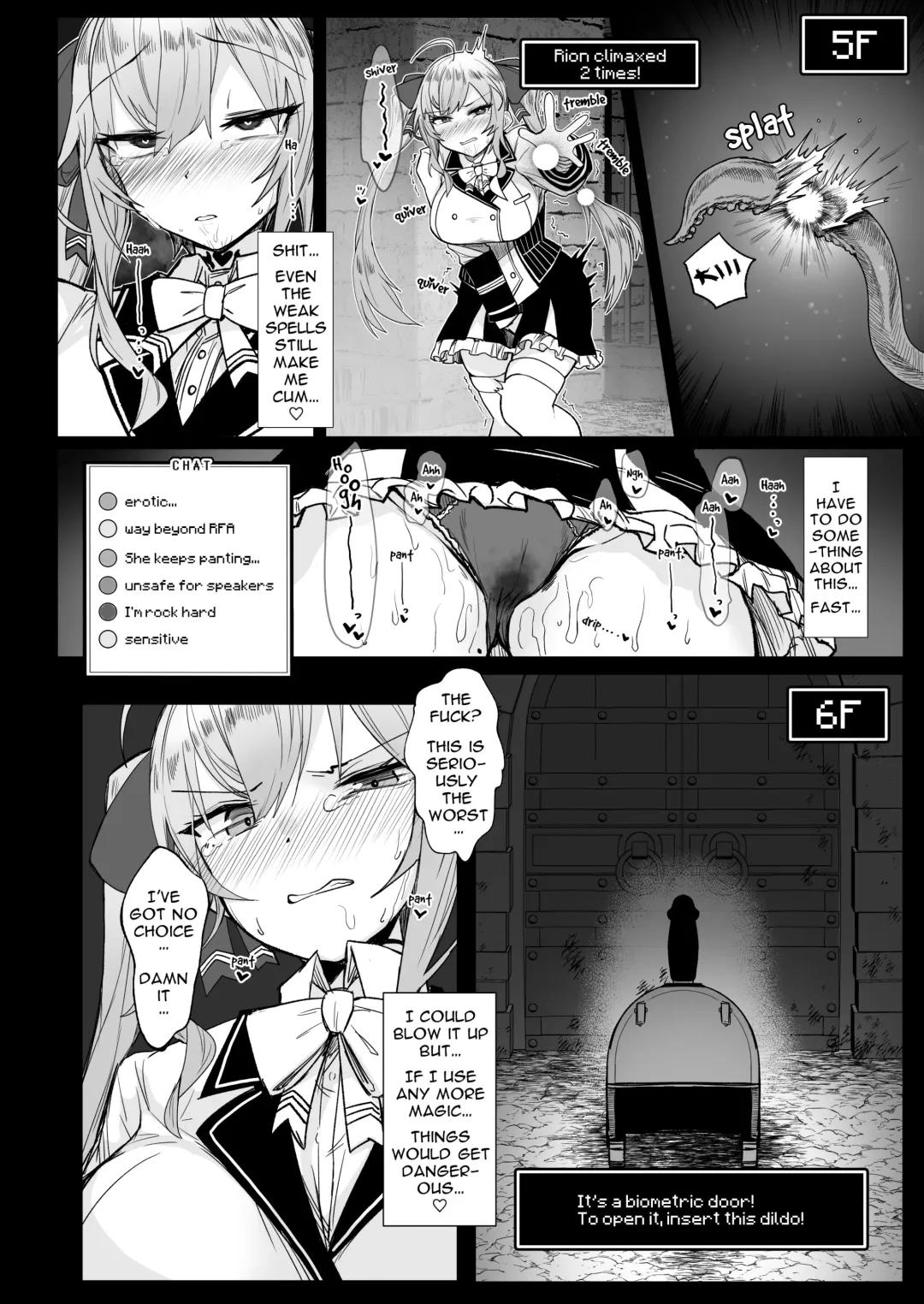 [Kagami Uekusa] Niji Ero Trap Dungeon Bu 2 (decensored) Fhentai.net - Page 9