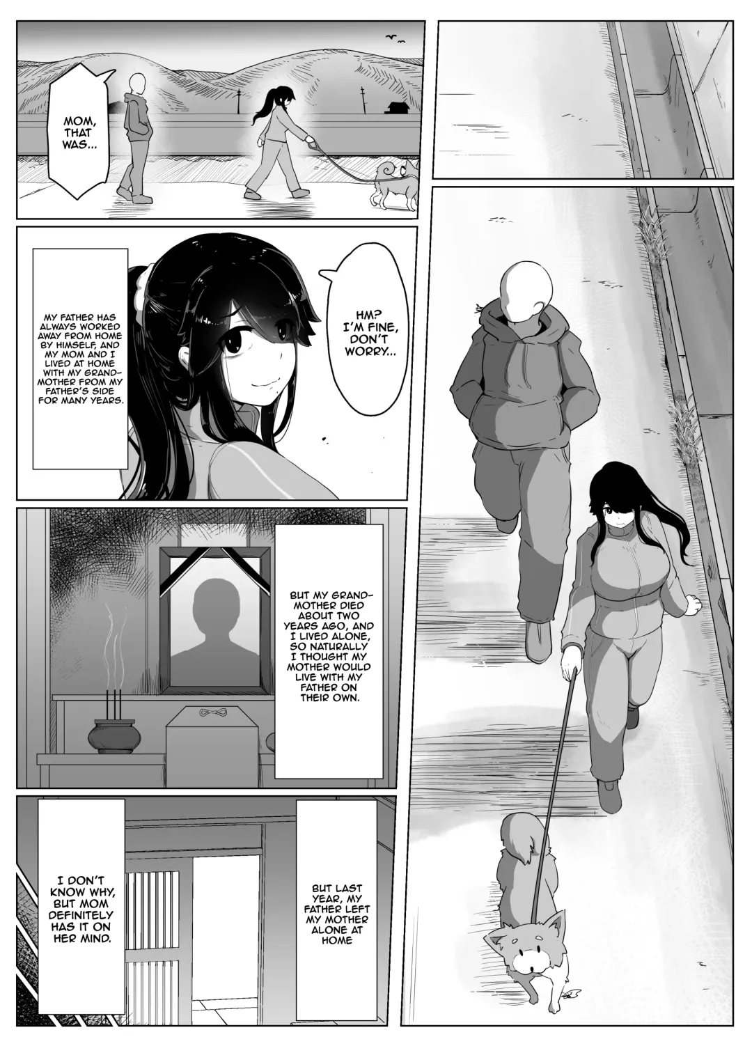 [Moya] Oyasumi, Okaa-san Dounyuu | Good Night, Mom introduction Fhentai - Page 11
