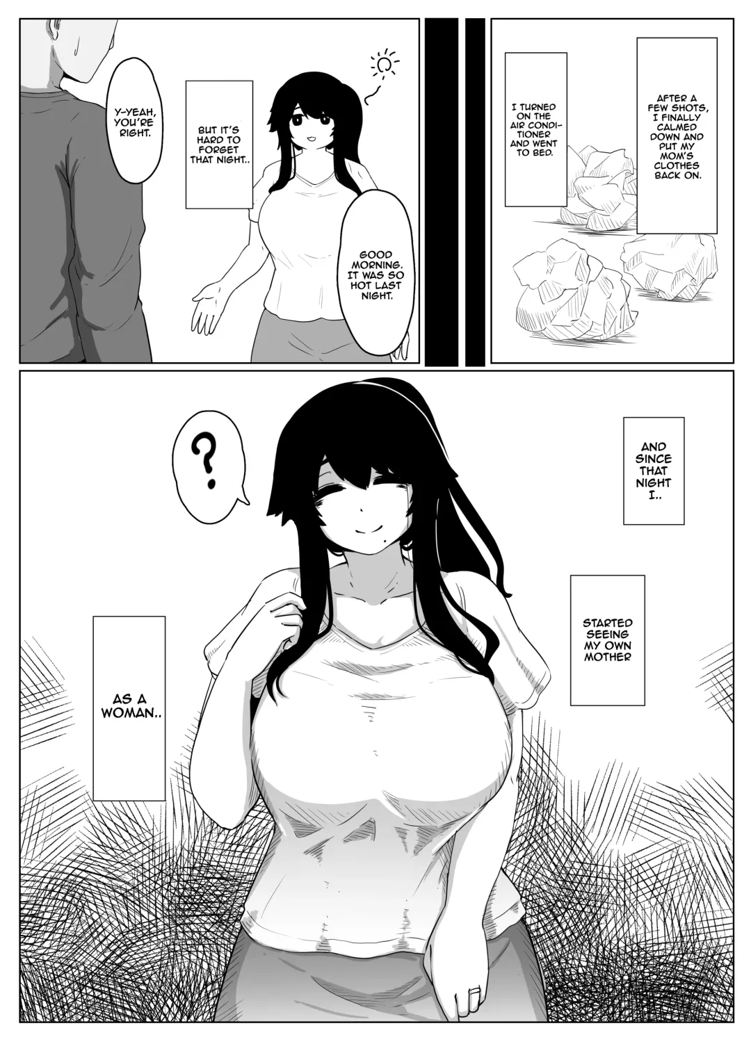 [Moya] Oyasumi, Okaa-san Dounyuu | Good Night, Mom introduction Fhentai - Page 24