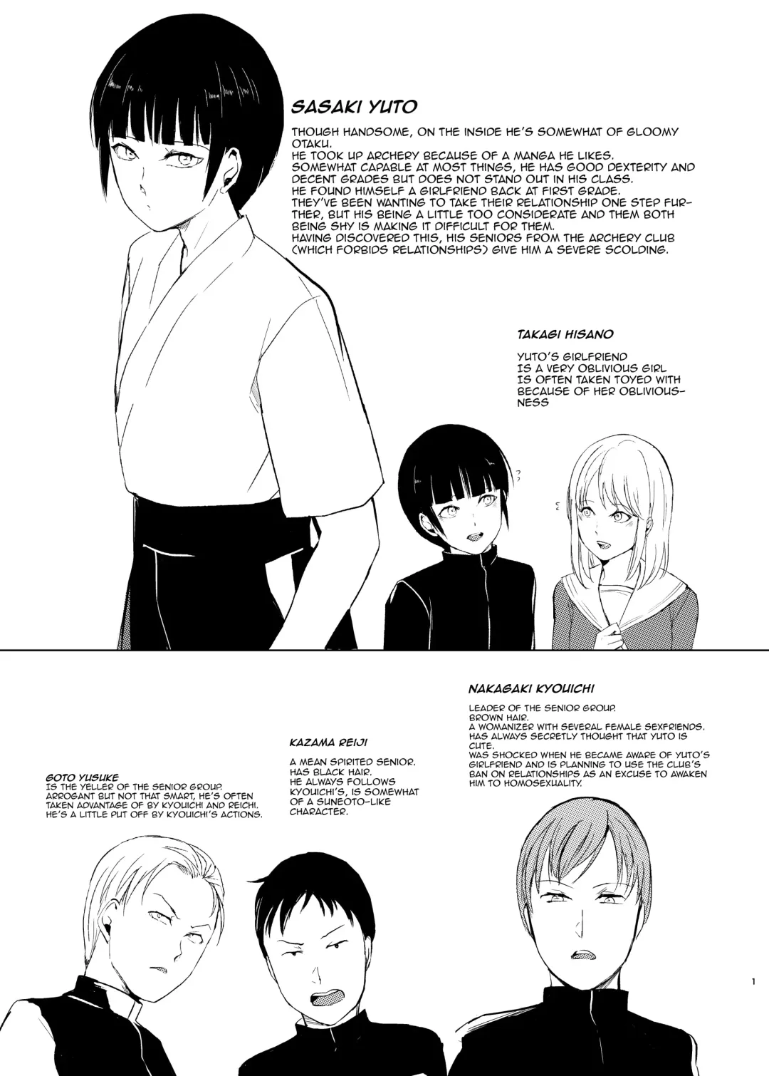 [Kozi - Locon] Kyuudou Danshi 2 x Netorare Choukyou Bukatsu no Senpai ni Mesu Ochi Saserare Kanojo ni Kakurete Shuuchi Choukyou Saremashita / Archery Boys 2 x Training To Be Taken Away Fhentai - Page 2