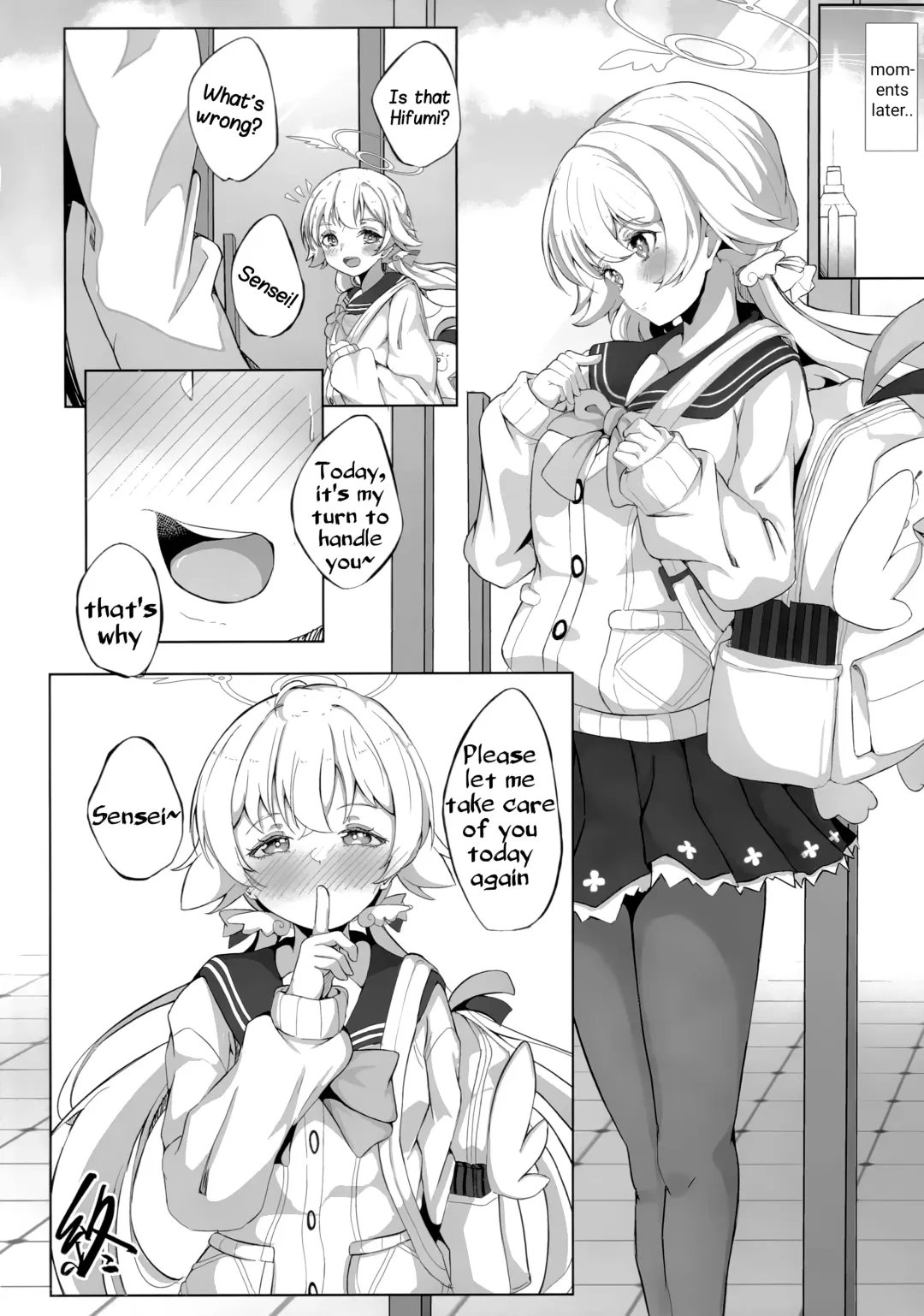 [Nanao] Schale Touban Nisshi Touban Ajitani Hifumi | Schale's Duty Diary: Ajitani Hifumi Fhentai - Page 27
