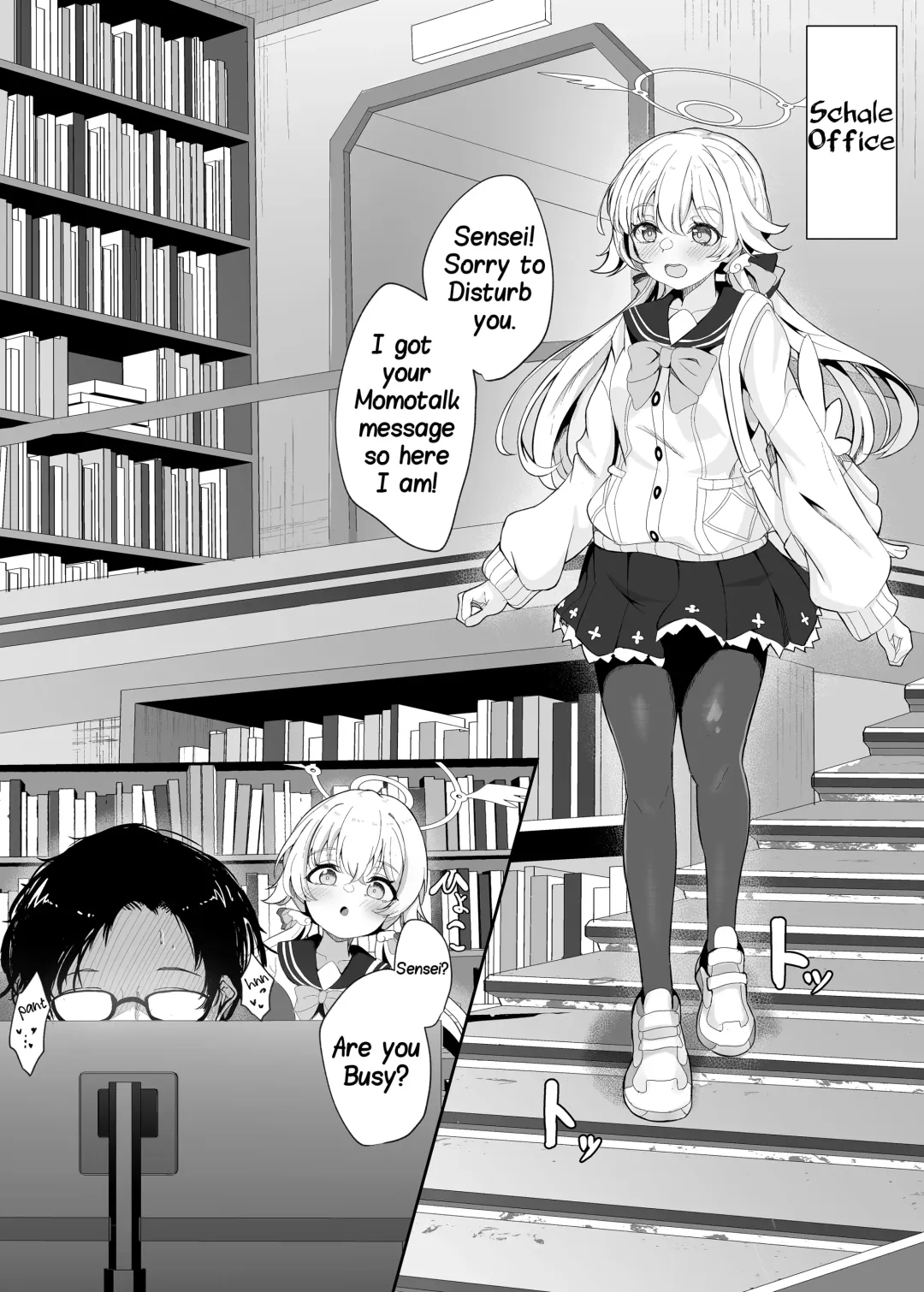 [Nanao] Schale Touban Nisshi Touban Ajitani Hifumi | Schale's Duty Diary: Ajitani Hifumi Fhentai - Page 3