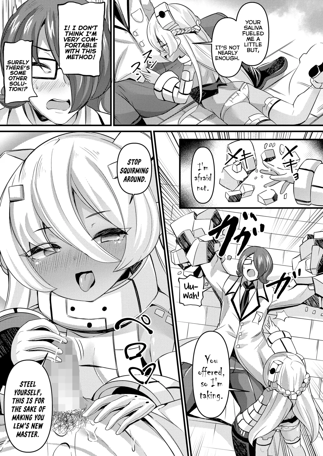 [Garoudo] Iseki Mamori no Golem-san | The Ruins' Protector Golem Fhentai - Page 11
