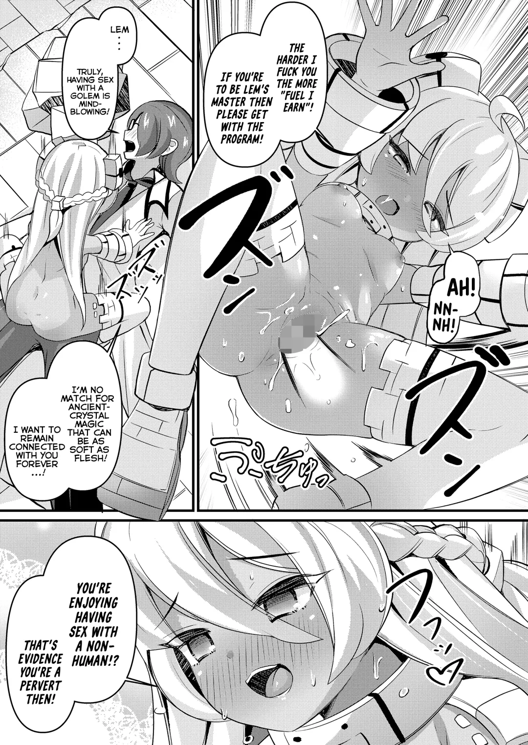 [Garoudo] Iseki Mamori no Golem-san | The Ruins' Protector Golem Fhentai - Page 21