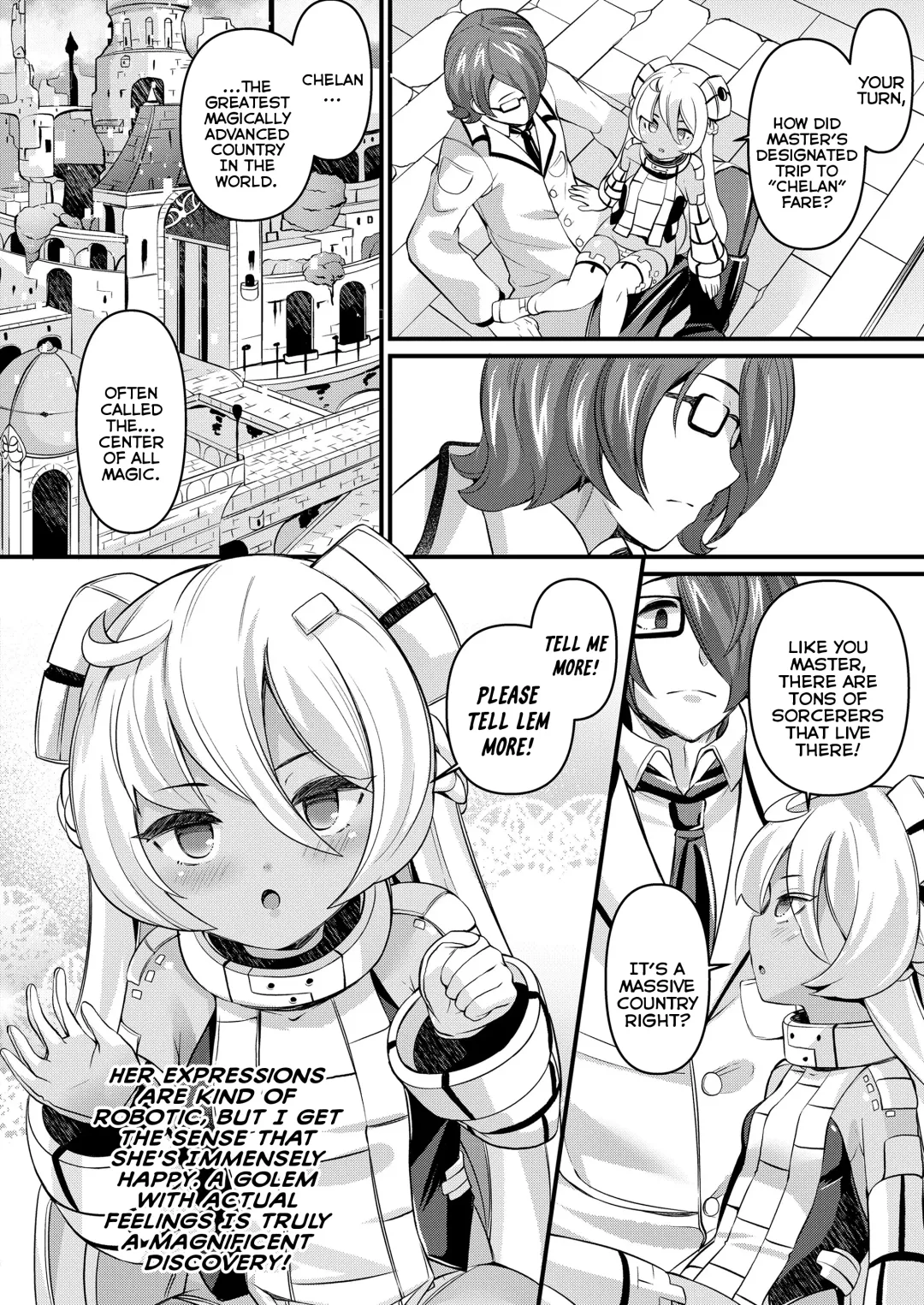 [Garoudo] Iseki Mamori no Golem-san | The Ruins' Protector Golem Fhentai - Page 4