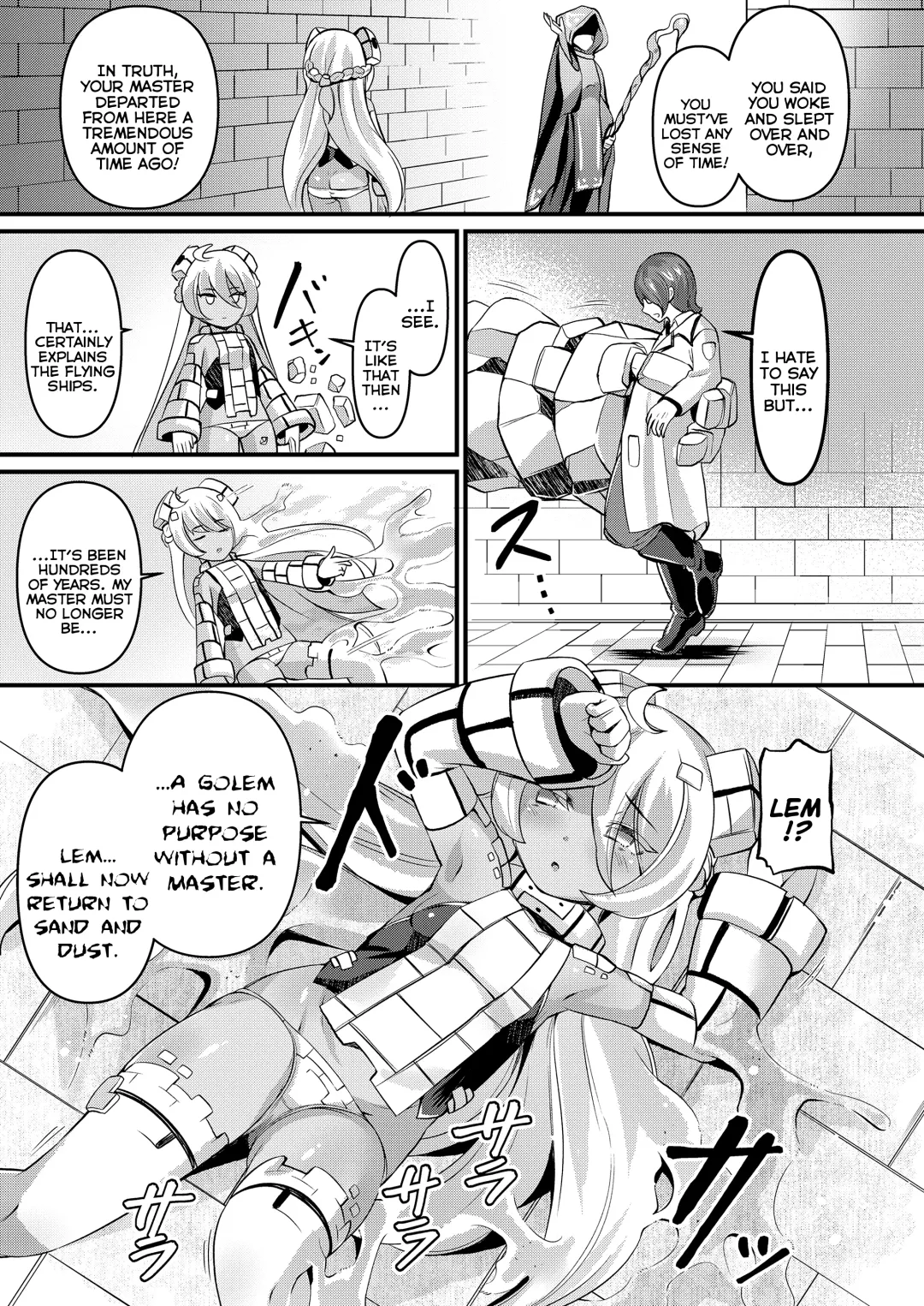 [Garoudo] Iseki Mamori no Golem-san | The Ruins' Protector Golem Fhentai - Page 7