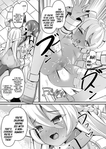 [Garoudo] Iseki Mamori no Golem-san | The Ruins' Protector Golem Fhentai - Page 21