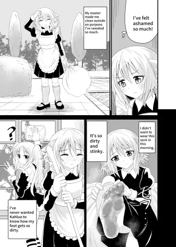 [Shivharu] Isekai Maid Ashi Feti Monogatari 5 | Parallel World Maid Foot Fetish Story 5 Fhentai - Page 7