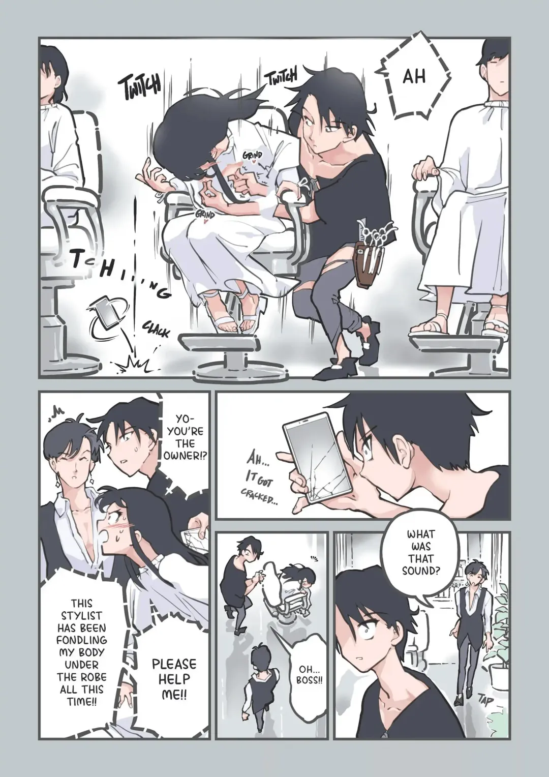 [Alpaca Club] Kokotte Hair Salon desu yo ne!? | This is a Hair Salon, Right?! Fhentai - Page 26