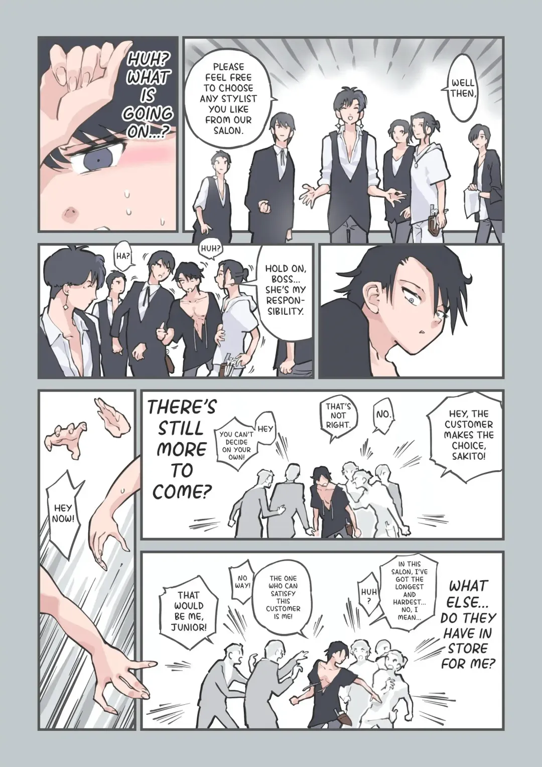 [Alpaca Club] Kokotte Hair Salon desu yo ne!? | This is a Hair Salon, Right?! Fhentai - Page 41