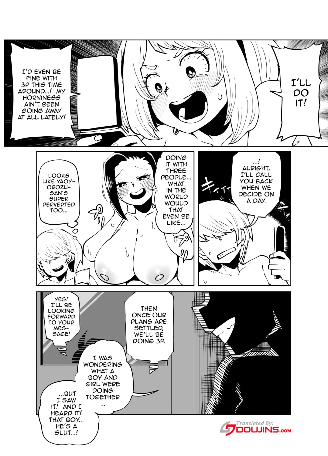 Read [Oekaki Kaki] Teisou Gyakuten Mono Hagakure no Baai | Inverted Morality Hero Academia ~Hagakure's Case~ - Fhentai.net