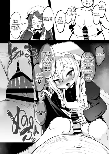 [Harubaru Haruto] Mazoku no Futago wa Maid de Mesugaki | The Demon Twins are Saucy Slutty Maids Fhentai - Page 24