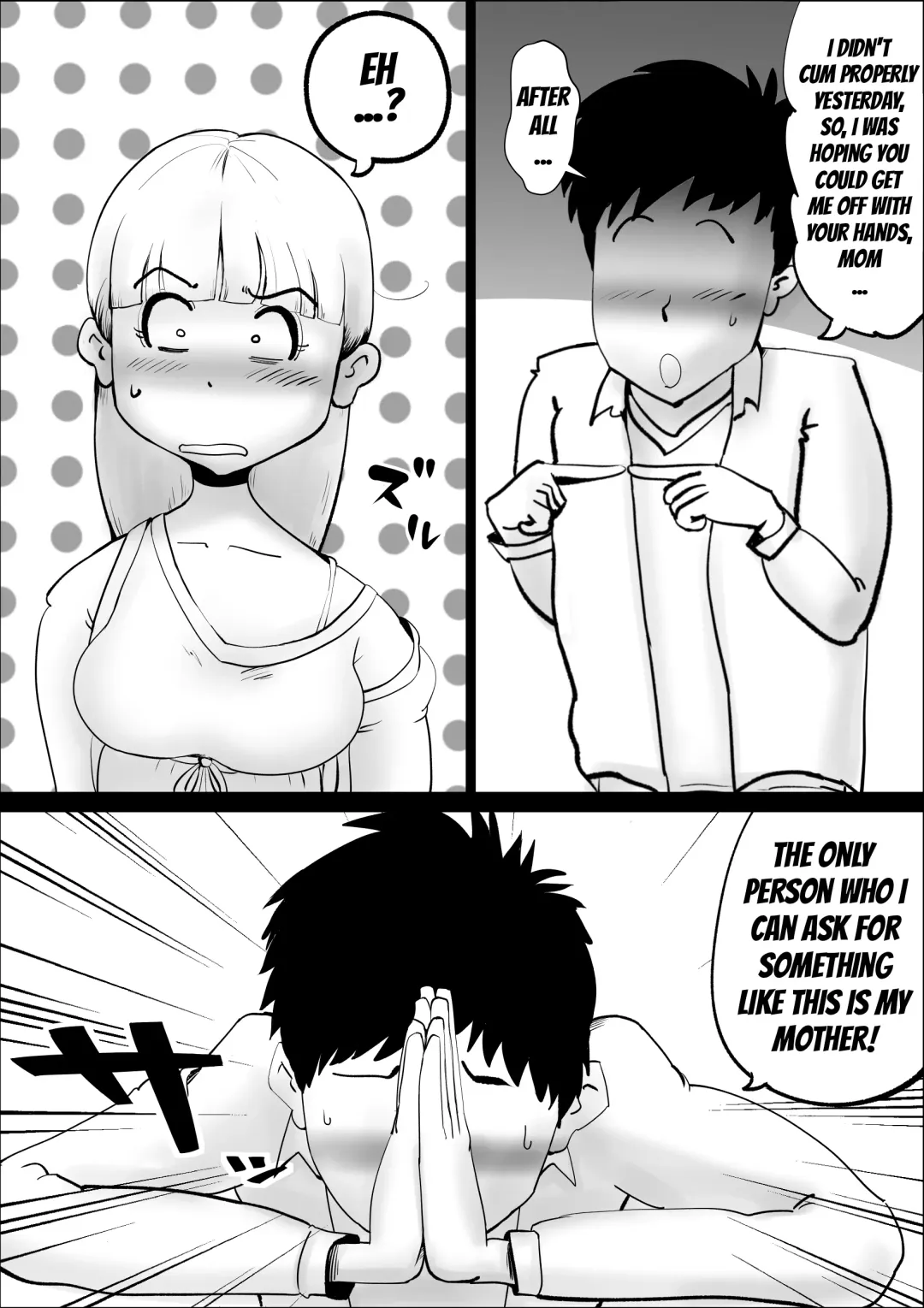 [Kazum] Kaa-san ga Nandakanda Itte Musuko no Seishori ni Tsukiatte kureta Hanashi | The Story of How a Mother Somehow Went Along With Her Son's Perverse Requests Fhentai - Page 7
