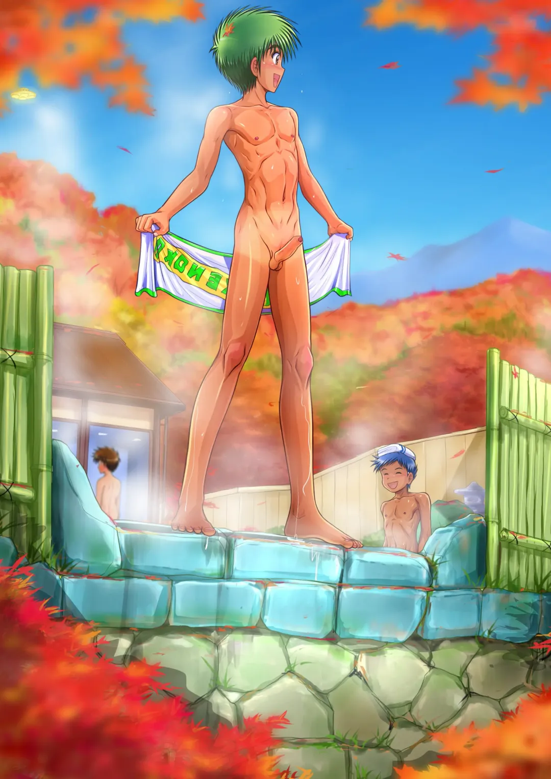 [Takenokoya] Takenoko Shounen Tsuraide (decensored) Fhentai - Page 66