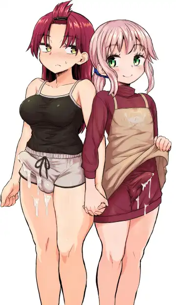 [Magifuro Konnyaku] Futanari Musume to Otokonoko ga Icha Love suru Hanashi Fhentai - Page 18