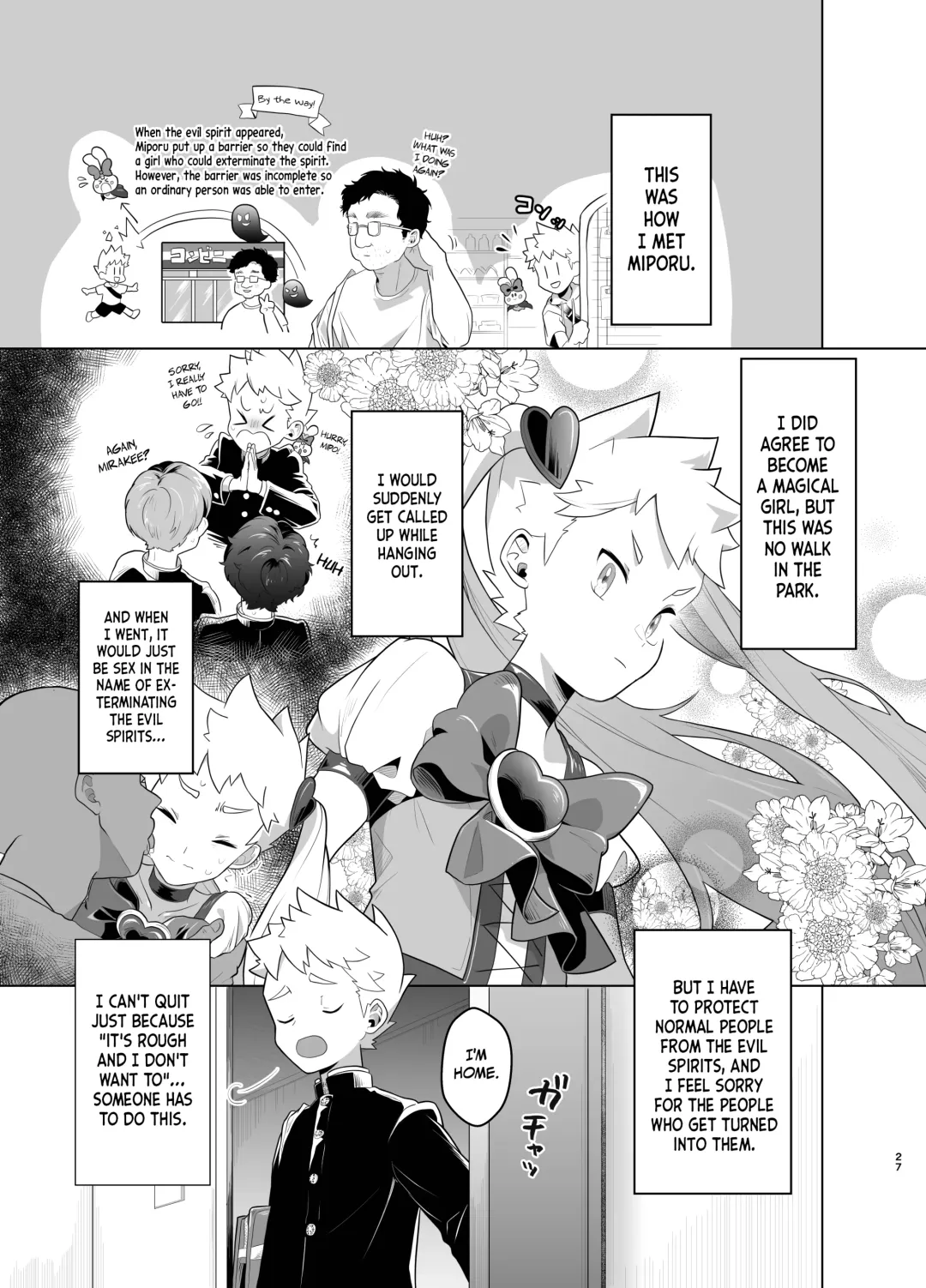 [Yuuki] Mahou Shoujo Miracle Mira-chan | Magical Girl Miracle Mira-chan Fhentai - Page 26