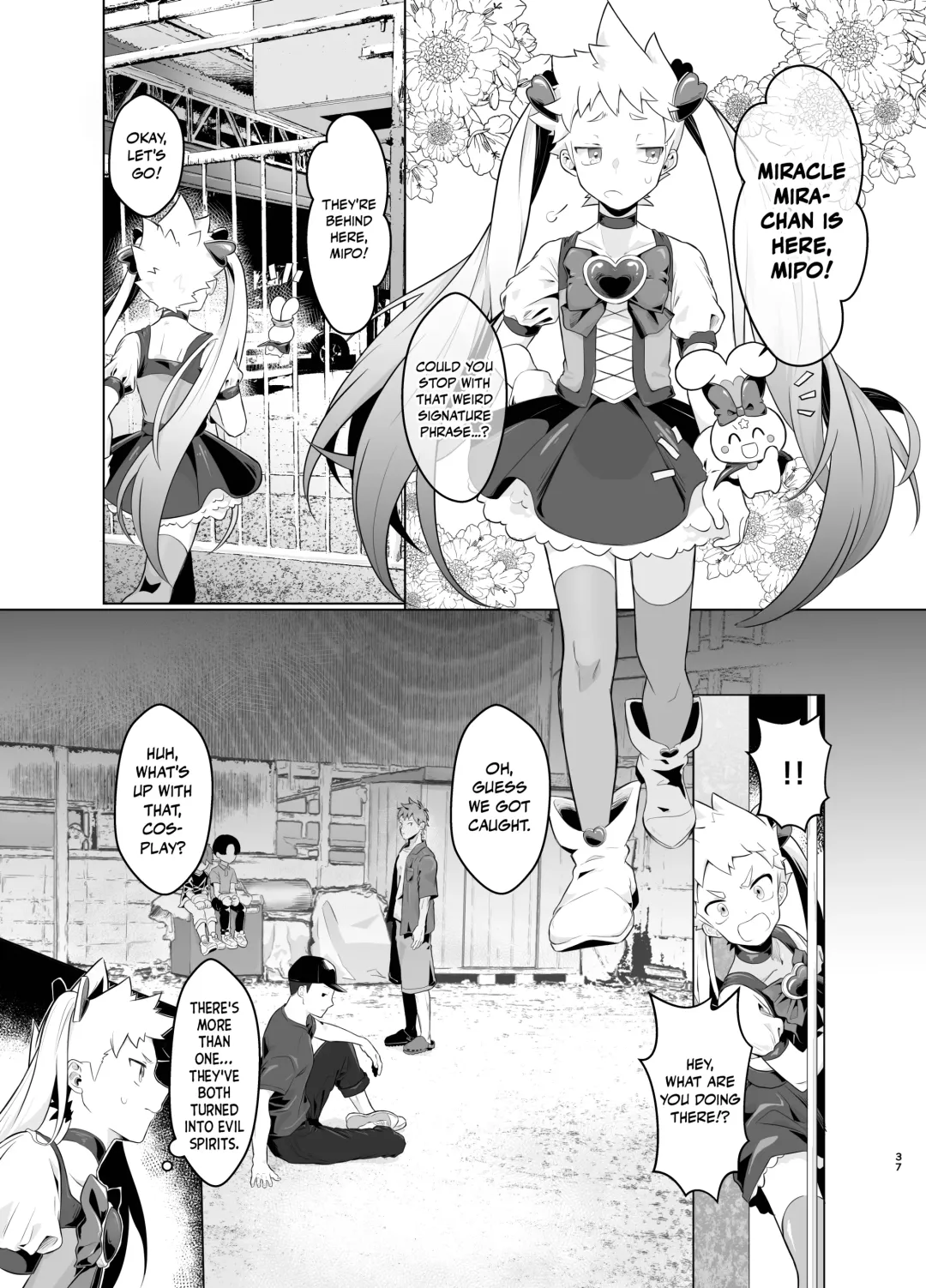 [Yuuki] Mahou Shoujo Miracle Mira-chan | Magical Girl Miracle Mira-chan Fhentai - Page 36