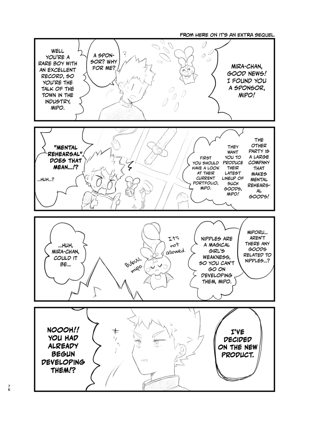 [Yuuki] Mahou Shoujo Miracle Mira-chan | Magical Girl Miracle Mira-chan Fhentai - Page 75
