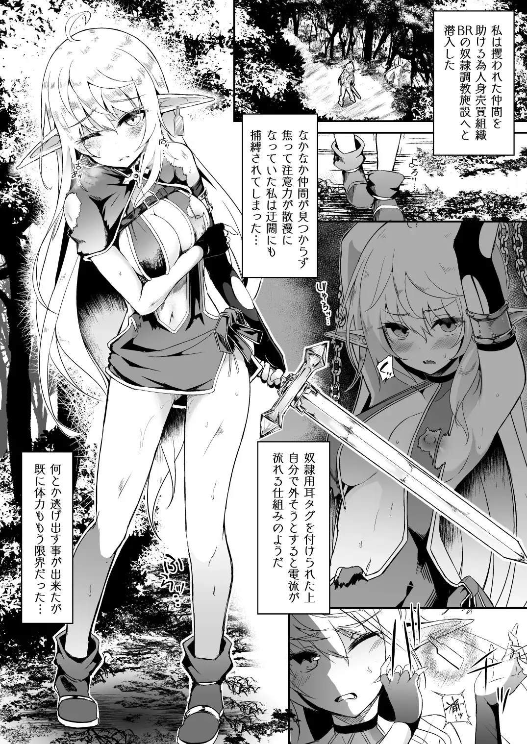 [Suisui] Toubou ELF Soushuuhen II - RUNAWAY ELF series compilation 2 Fhentai - Page 42