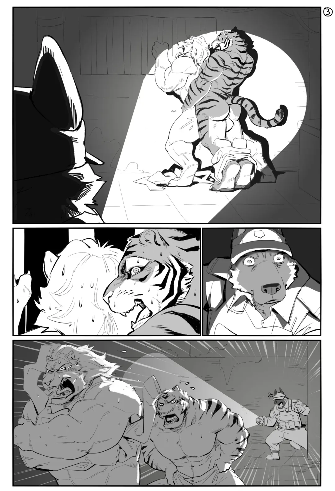[Jiang Bao 1500] @1500jiangbao - Furry comics Fhentai - Page 4