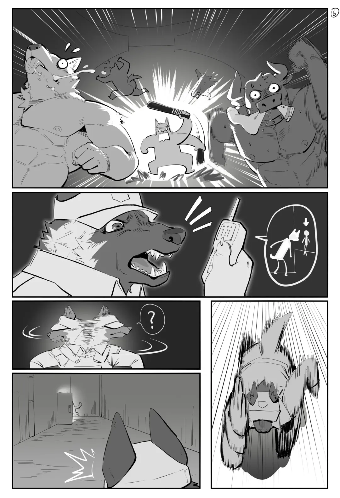 [Jiang Bao 1500] @1500jiangbao - Furry comics Fhentai - Page 7