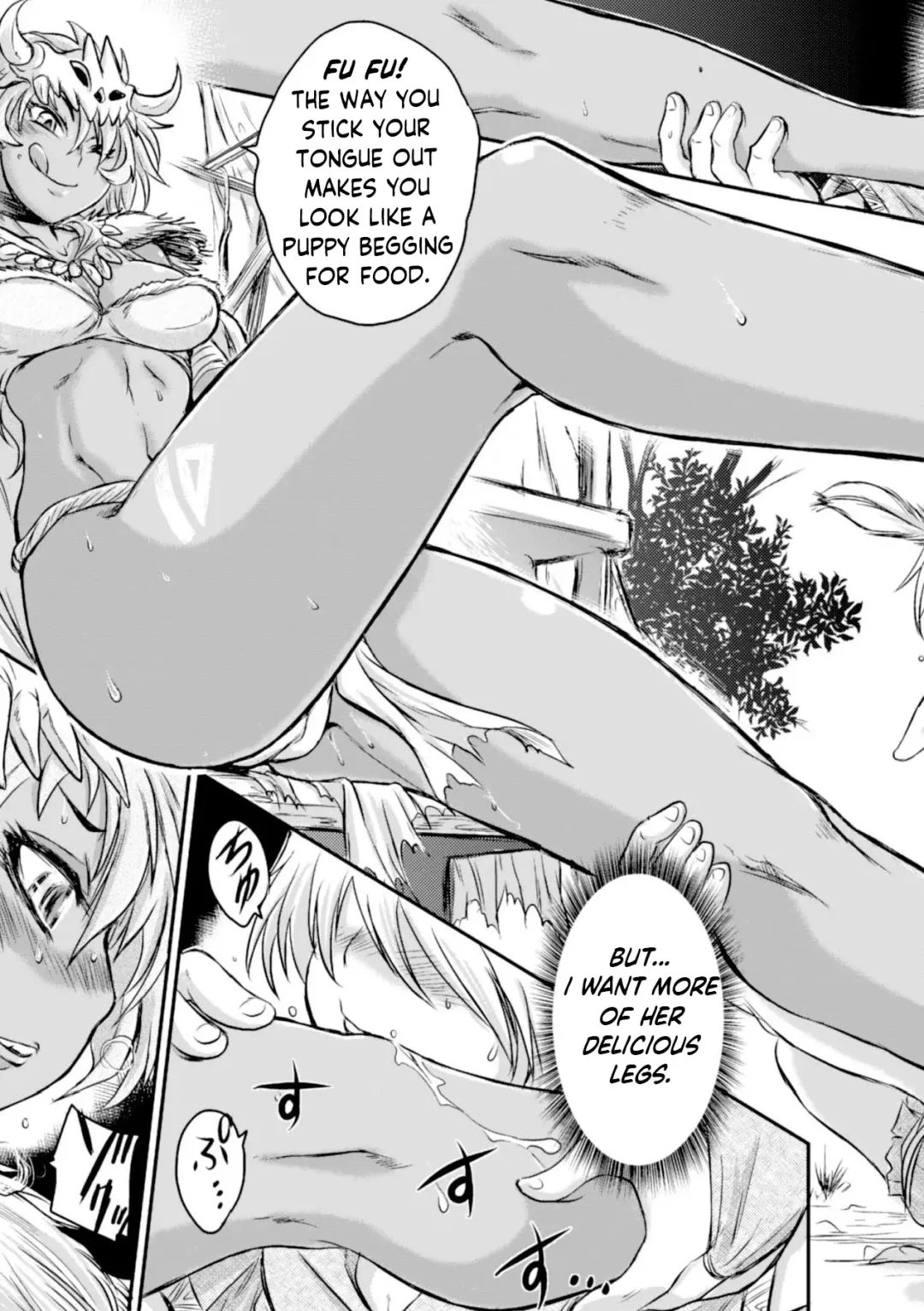 [Ishino Kanon] Caught by the graceful barbarian legs. Fhentai - Page 15