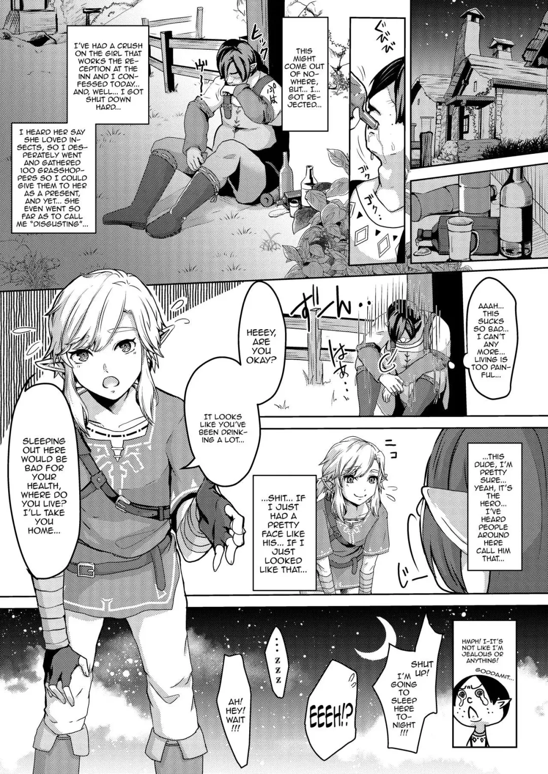 [Kozi - Kuzumochi] Mayonaka no Yuusha no Midarana Kenshin | The Heros Night of Depraved Devotion Fhentai - Page 2