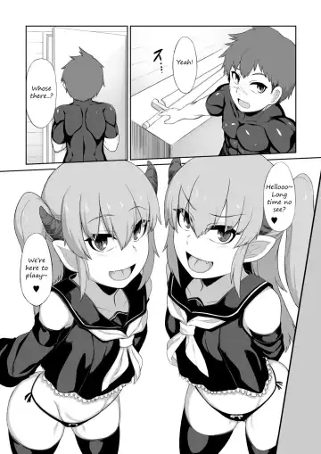 [Moscow] Futago Succubus to Mahou no Onaho | The Succubus Twins and the Magical Onahole Fhentai.net - Page 5