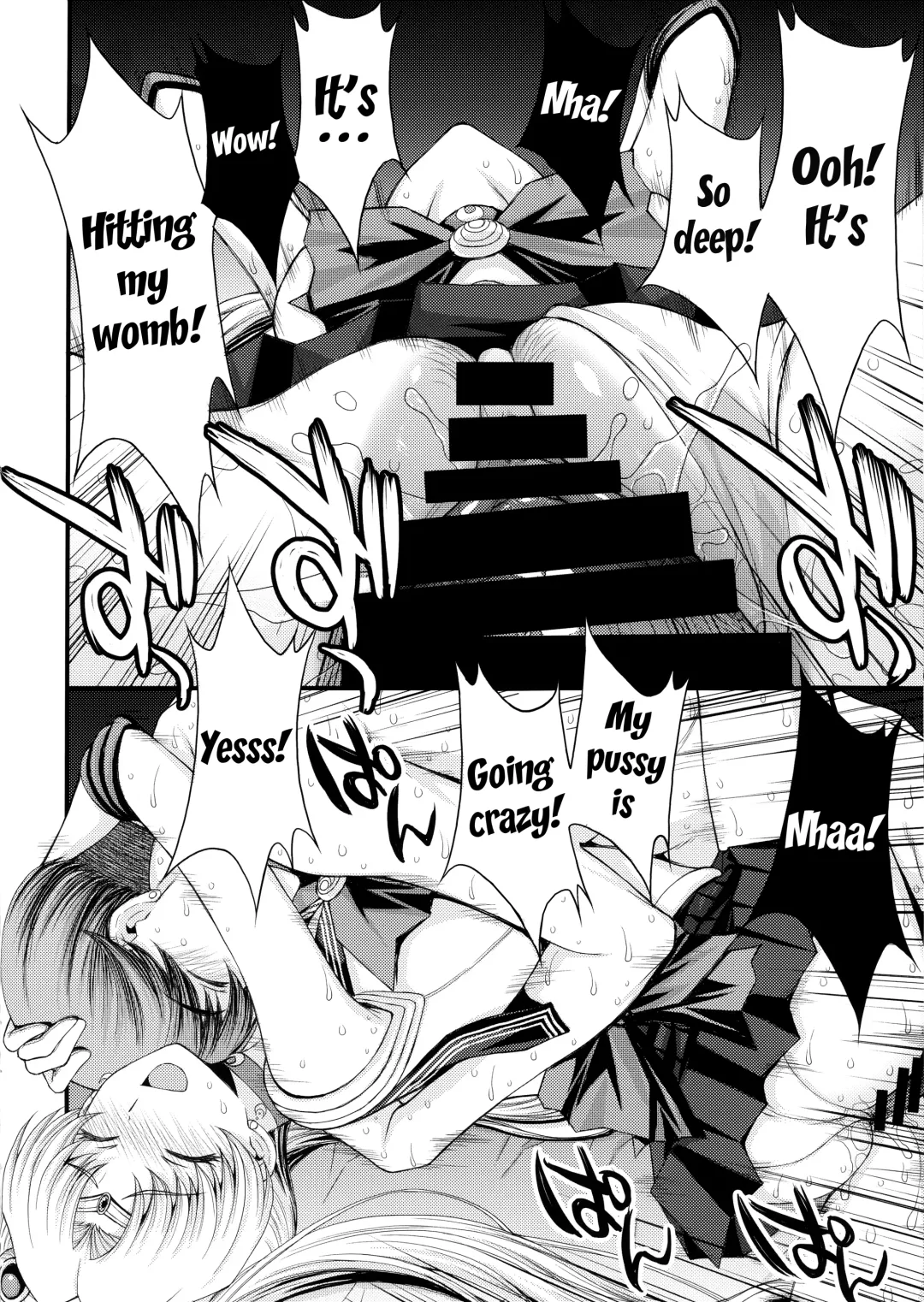 [Kitahara Aki] Usagi no Junjou!? Chin Make Bishoujo Senshi! |  As Innocent as a Bunny! The Pretty Guardian Loses to the Dick! Fhentai - Page 23